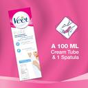 كريم إزالة الشعر تحت الإبط والبكيني 100 مل فيت Veet Pure Bikini & Underarm Hair Removal Cream 100ml - SW1hZ2U6OTI5ODY3