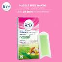 شرائط الشمع لإزالة الشعر حزمة 16 شريط فيت Veet Natural Cold Wax Hair Removal Strips Pack of 16 - SW1hZ2U6OTI5ODU0