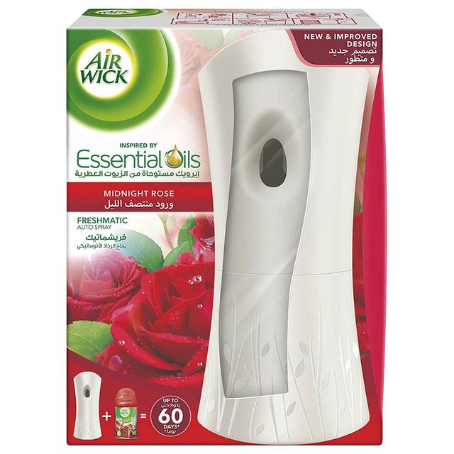 بخاخ إير ويك معطر جو أوتوماتيك برائحة الورد Air Wick Freshmatic Rose Kit - SW1hZ2U6OTI3NDYw