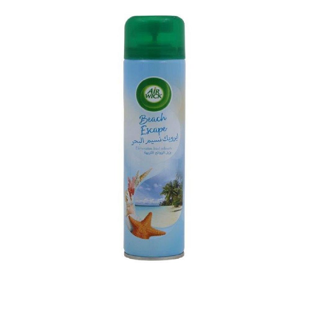 بخاخ إير ويك معطر جو برائحة نسيم البحر 300 مل Airwick Beachwalk Aerosol Air Freshener