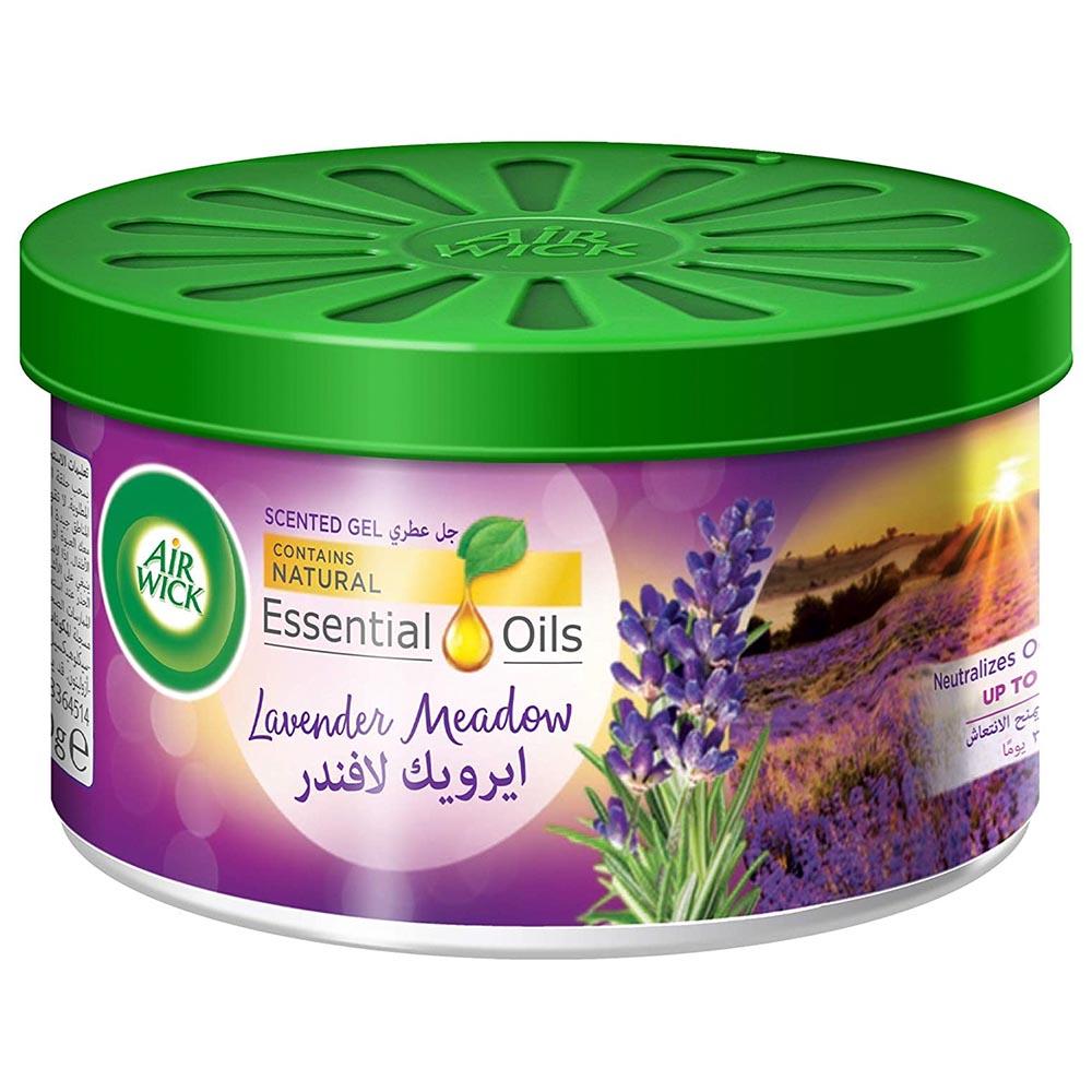 معطر الجو ايرويك جل برائحة اللافندر 70 غرام Air Wick Air Freshener Scented Gel Can Lavender