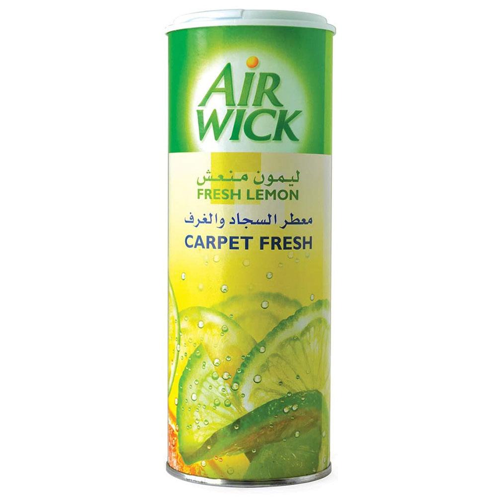 معطر سجاد ايرويك برائحة الليمون 350 مل Air Wick Air Freshener Carpet Freshener Lemon