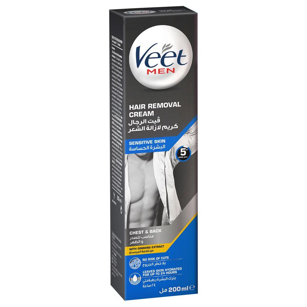 Veet - Men's Sensitive Hair Removal Cream - 200ml