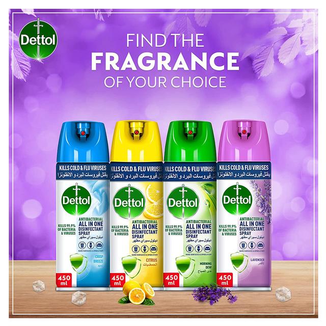 Dettol - Lavender Disinfectant Spray - Pack Of 3