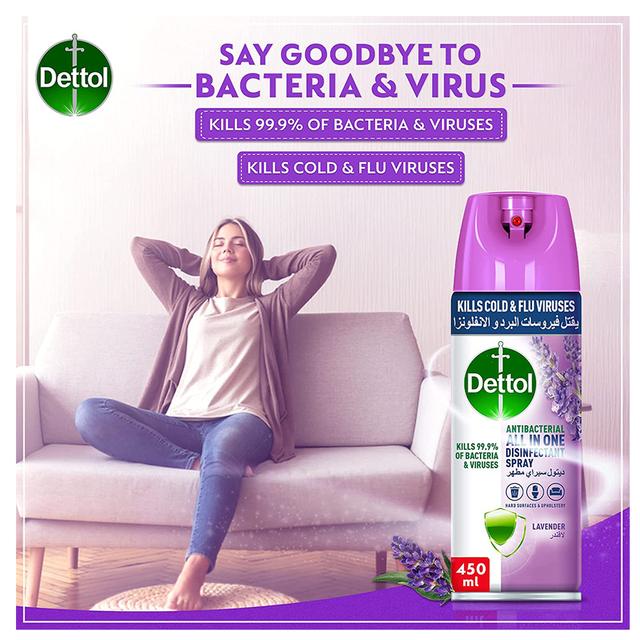 Dettol - Lavender Disinfectant Spray - Pack Of 3