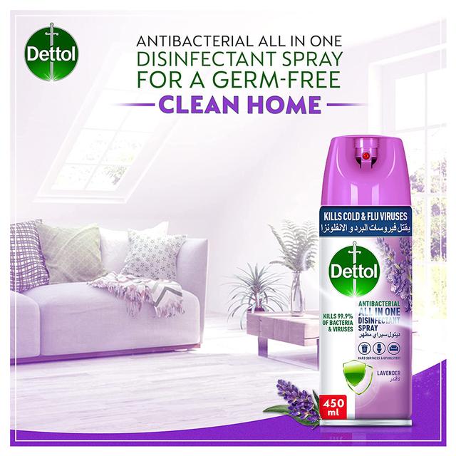 Dettol - Lavender Disinfectant Spray - Pack Of 3