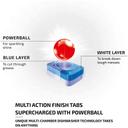 صابون فنش لغسالة الصحون الجميع في 1 كبسولات برائحة الليمون Finish Dishwasher Detergent All In One Tabs Regular Lemon