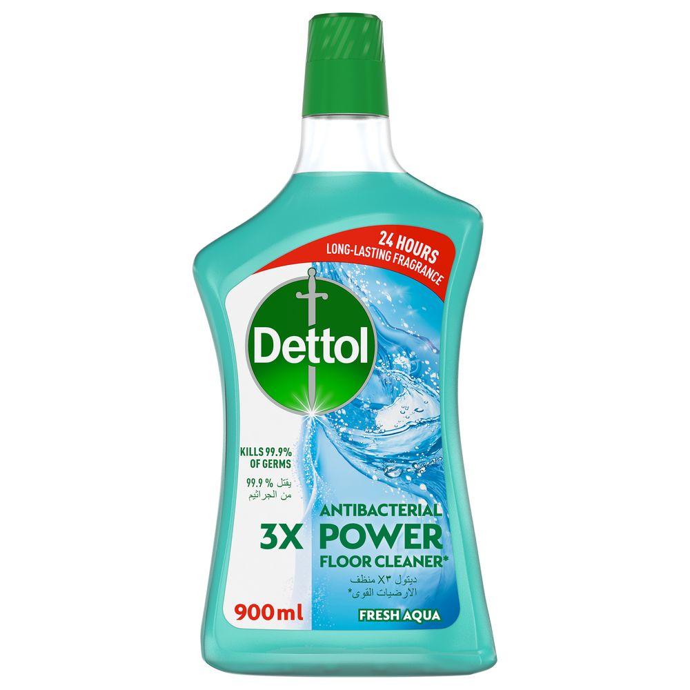 Dettol - Antibacterial Power Floor Cleaner - Fresh Aqua - 900ml