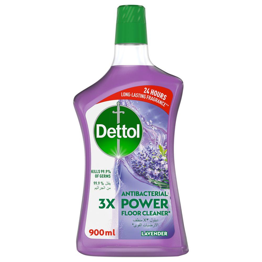 منظف الارضيات مضاد للبكتيريا اللافندر تنظيف قوي 900 مل ديتول Dettol Antibacterial Power Floor Cleaner