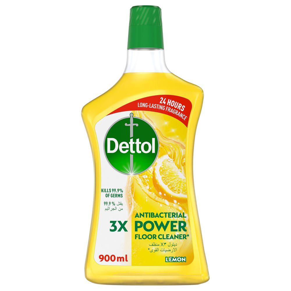 منظف الارضيات مضاد للبكتيريا الليمون تنظيف قوي 900 مل ديتول Dettol Antibacterial Power Floor Cleaner