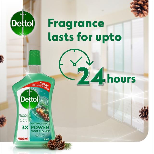 منظف الارضيات مضاد للبكتيريا بالصنوبر 900 مل ديتول Dettol Antibacterial Floor Cleaner - SW1hZ2U6OTI3NjEy