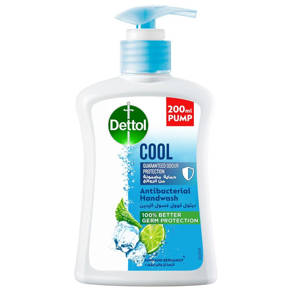 صابون سائل لليدين بالليمون والنعناع 200 مل ديتول Dettol Cool Handwash Pump Mint & Bergamot