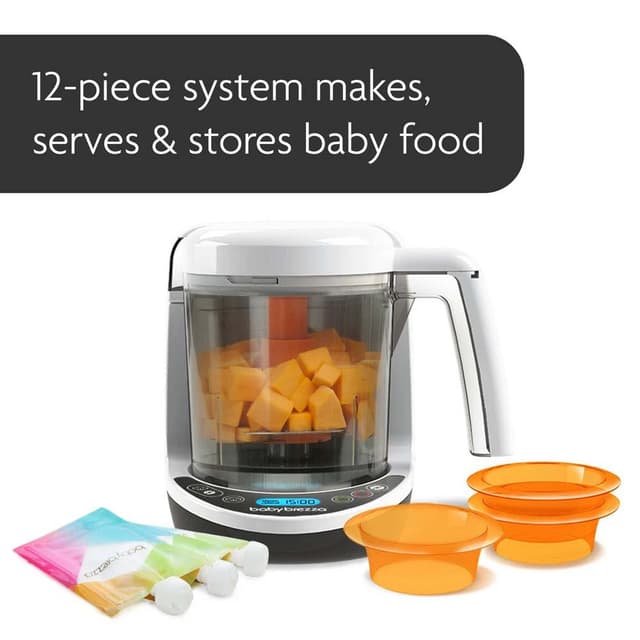 محضرة طعام الاطفال بيبي بريزا Baby Brezza One Step Food Maker Set