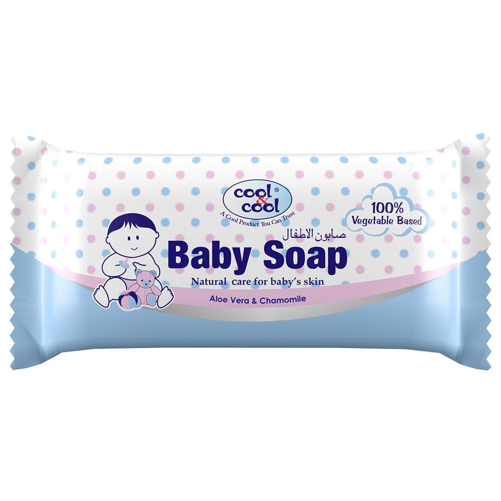 Cool &amp; Cool Cool & Cool Baby Soap (Aloe Vera + Chamomile)