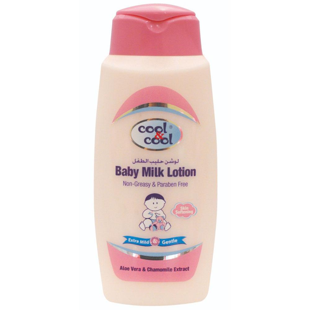 لوشن حليب للاطفال 100 مل كول اند كول Cool & Cool Baby Milk Lotion