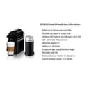 ماكينة قهوة اينسيا مع خافق حليب 0.7لتر أسود نسبريسو NESPRESSO Inissia D40 with Aeroccino Coffee Machine