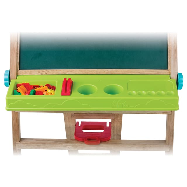 لعبة الرسام للاطفال سبورة مغناطيسية هيكل خشبي فونسكول Funskool Wooden Frame Magnetic Board My First Easel