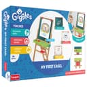 لعبة الرسام للاطفال سبورة مغناطيسية هيكل خشبي فونسكول Funskool Wooden Frame Magnetic Board My First Easel