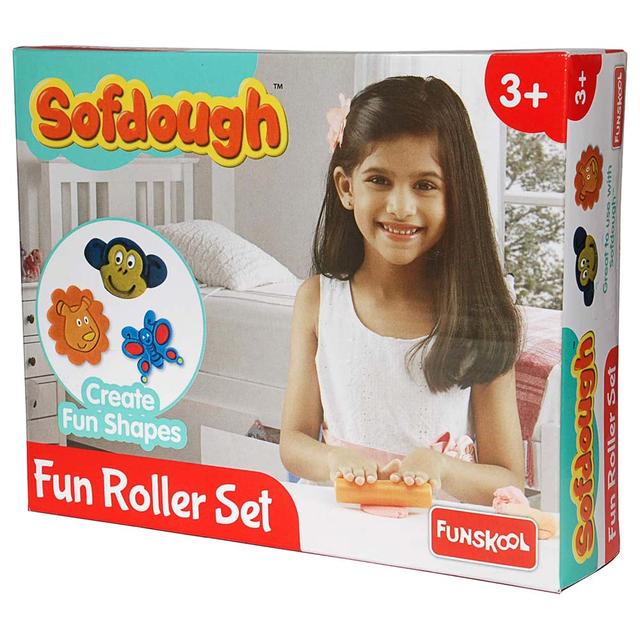 معجون للاطفال فونسكول Funskool Sofdough Fun Roller Set - SW1hZ2U6OTIxNjMx