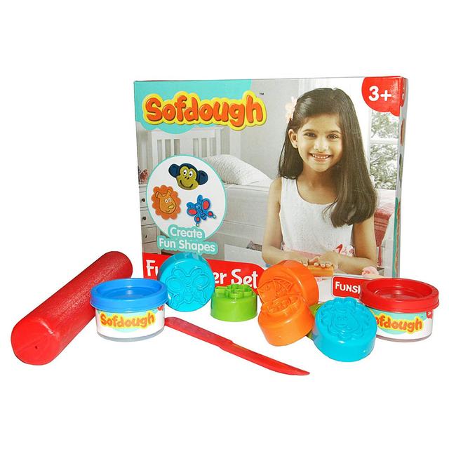 معجون للاطفال فونسكول Funskool Sofdough Fun Roller Set - SW1hZ2U6OTIxNjMz