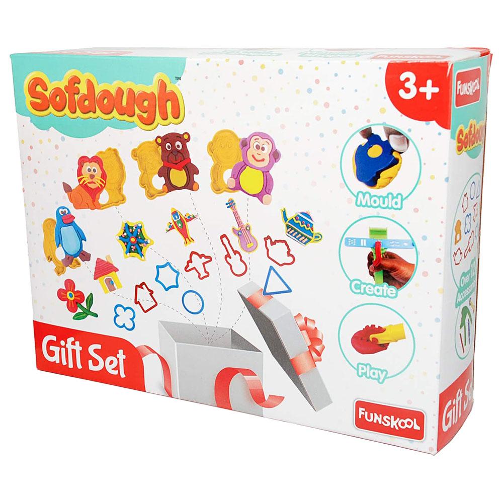 معجون للأطفال سوفت دوه فونسكول Funskool Sofdough Gift Set