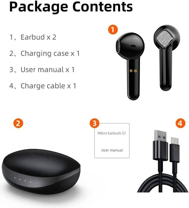 سماعة أذن بلوتوث ميبرو شاومي Mibro S1 TWS Bluetooth Earphones