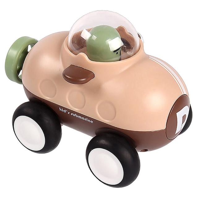 Arolo Baby Toys Mini Train Friction Powered Toy Brown - SW1hZ2U6OTE2NzU3