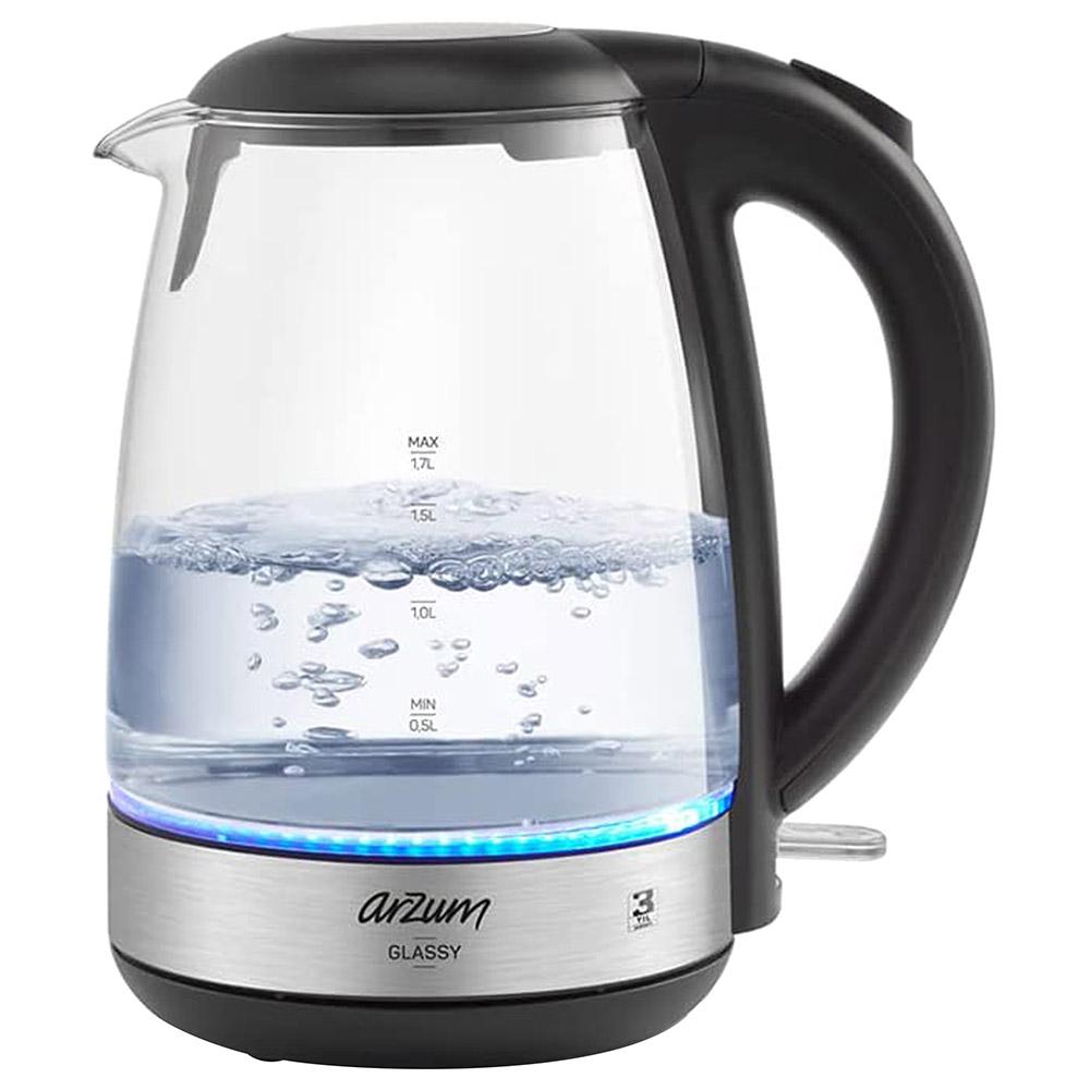 Arzum Okka - Glassy Kettle Electric Tea Water Boiler