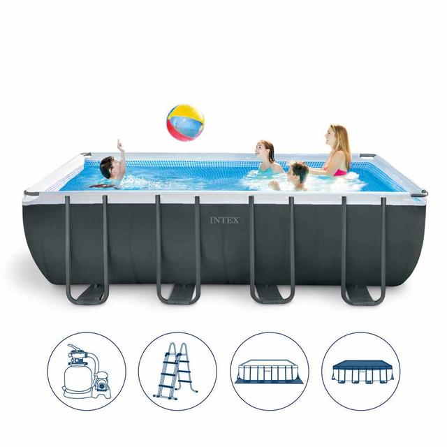 Intex Ultra XTR Rectangular Pool Set 18ft X 9ft X 52 - SW1hZ2U6OTM4Njcz