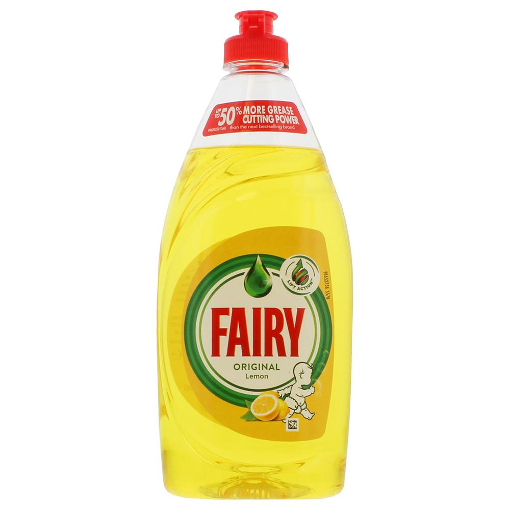 سائل غسيل أطباق فيري Fairy Dishwashing Liquid Lemon 500ml