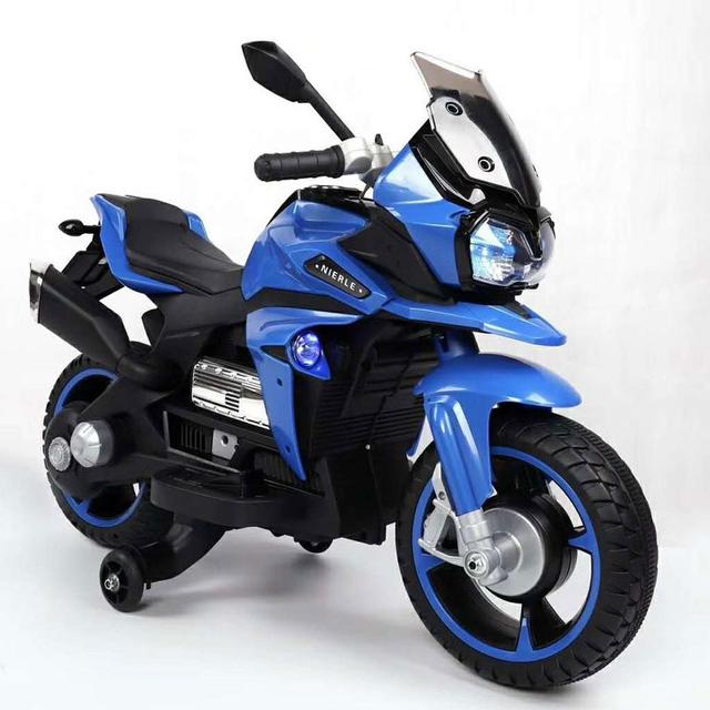 Megastar - 12V Sleek Rider Mototrike - Blue - SW1hZ2U6OTQwNTEy