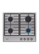 غاز سطحي بلت ان تركي أتوماتيك 4 شعلات ستانلس ستيل نوبل  Nobel Stainless Steel 4 Automatic Gas Burner Turkish Industry Built-in Hobs - 656096