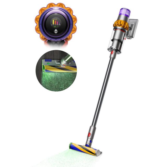 مكنسة كهربائية لاسلكية متعددة الاستخدامات دايسون Dyson V15 Detect Absolute - SW1hZ2U6OTM2NDE2