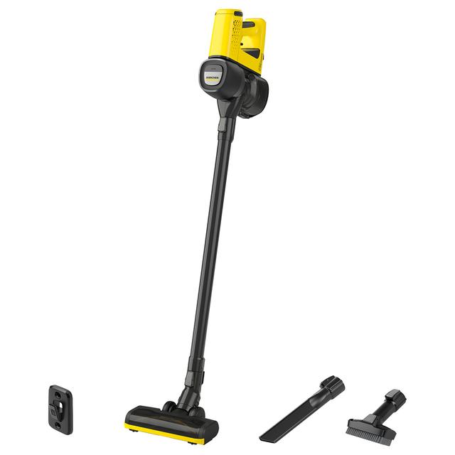 مكنسة كهربائية لاسلكية 140وات أصفر كارشر Karcher VC 4 Cordless Vacuum - SW1hZ2U6OTM5MDc1