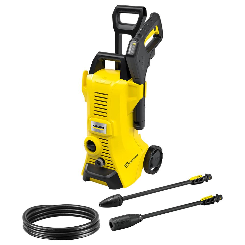 ماكينة غسيل ضغط عالي 1600 وات 380 لتر/ساعة كارشر Karcher K 3 Power Control GB Pressure Washer