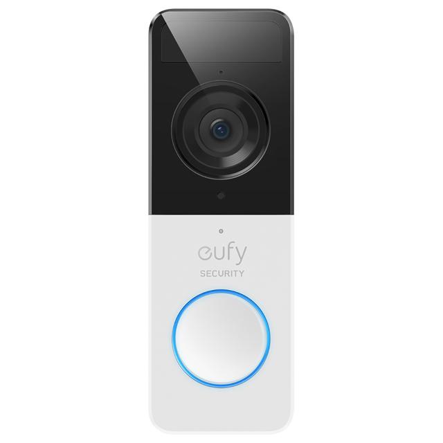 Eufy - 1080p Battery Video Lite Doorbell - Black - SW1hZ2U6OTE2NjEw