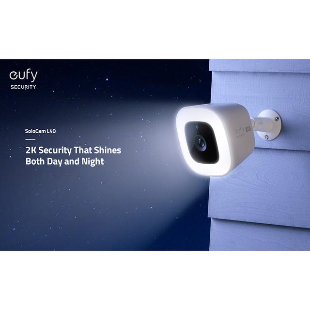 Eufy - Ank Spotlight Camera Pro - White - SW1hZ2U6OTE2NjI5