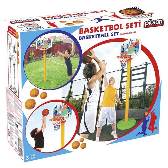 طوق كرة السلة للاطفال ميجا ستار Megastar Super Basket Ball Set - SW1hZ2U6OTM5Nzk5
