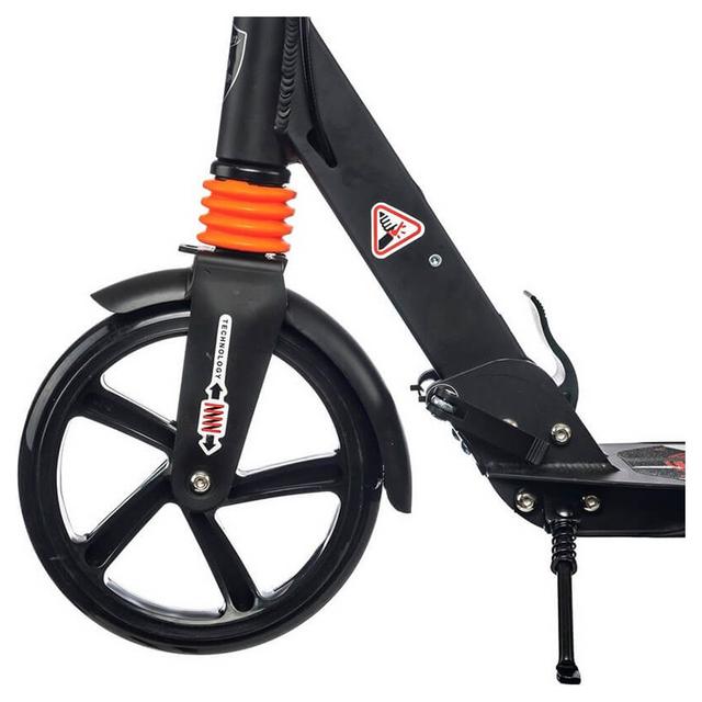 سكوتر بعجلتين ذكي للأطفال أسود ميجا ستار Megastar Megawheels Smart Kick Sports Scooter - SW1hZ2U6OTQwMjI4