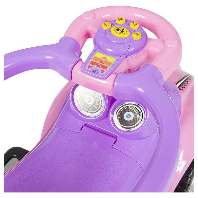 سيارة أطفال مع مقبض زهر ميجا ستار Megastar My Little Sunshine Push Car Ride On - SW1hZ2U6OTM5Njky