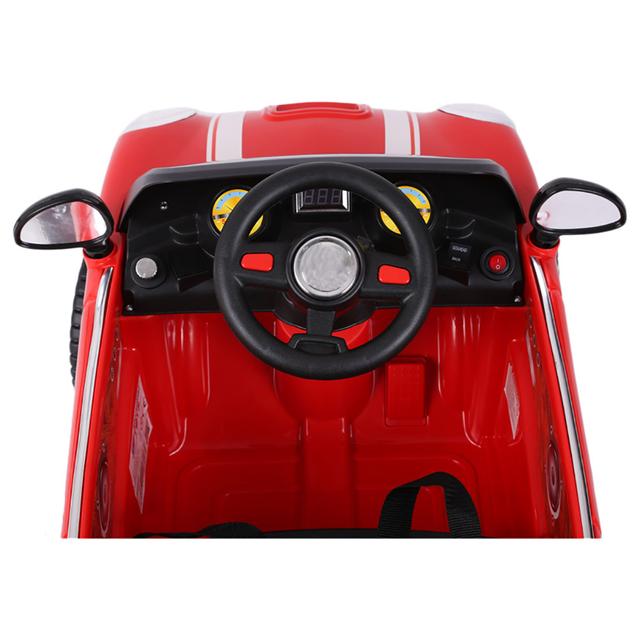 سيارة كهربائية للأطفال مع جهاز تحكم عن بعد 6 فولت أحمر ميجا ستار Megastar Mini Coupe 6v Ride On Car - SW1hZ2U6OTQwOTI3