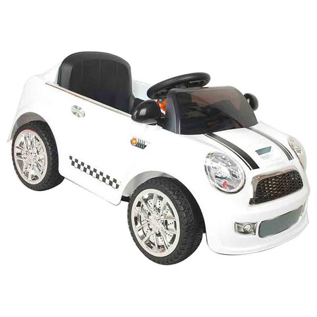 Megastar - Mini Coupe 6v Ride On Car - White - SW1hZ2U6OTQwOTUw