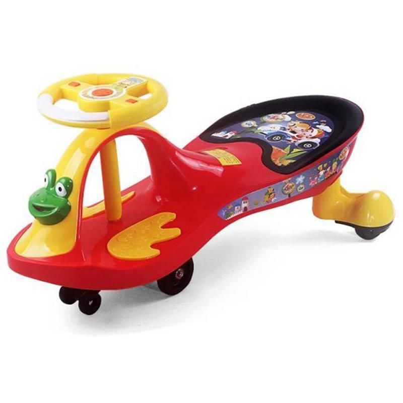 سكوتر تويستر للأطفال أحمر ميجا ستار Megastar Swing Rider Pedal Car