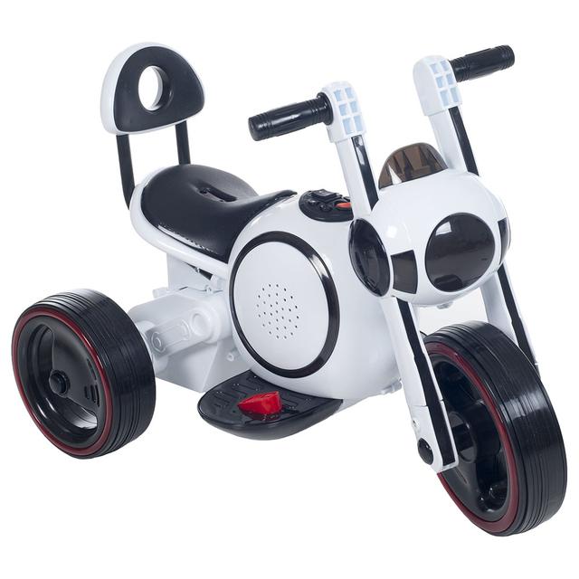 دراجة نارية بثلاث عجلات كهربائية للأطفال 6v 1.5km/h  ميجا ستار أبيض Megastar Ride On Astro Mini Space Led Motorcycle 6V - SW1hZ2U6OTM5Nzkw