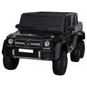 Megastar Ride On 12V 2 Seater Mercedes Benz 6 wheeler Black - SW1hZ2U6OTQyODk0