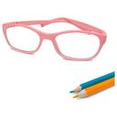 نظارات طبية للأطفال زهر ميجا ستار Megastar Rectangular Blue Light Blocking Eye Glasses Pink - SW1hZ2U6OTM5NDg5