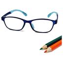 نظارات طبية للأطفال أزرق ميجا ستار Megastar Rectangular Blue Light Blocking Eye Glasses Blue - SW1hZ2U6OTM5NDMx