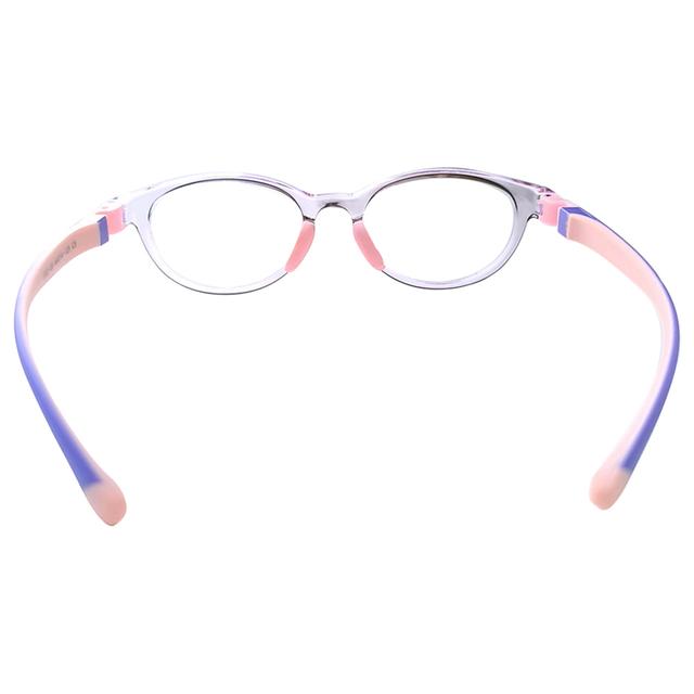 نظارات طبية للأطفال زهر ميجا ستار Megastar Round Blue Light Blocking Eye Glasses Pink - SW1hZ2U6OTM5NDQ0