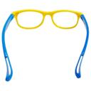 نظارات طبية للأطفال أزرق وأصفر ميجا ستار Megastar Rectangular Blue Light Blocking Eye Glasses Yellow/Blue - SW1hZ2U6OTM5NDU1