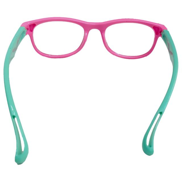 نظارة عين القطة للأطفال ميجا ستار Megastar Cat Eye Blue Light Blocking Eye Glasses Pink/Green - SW1hZ2U6OTM5Mzcx